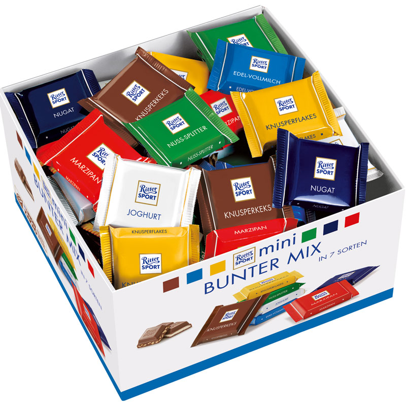 Ritter Sport mini Bunter Mix